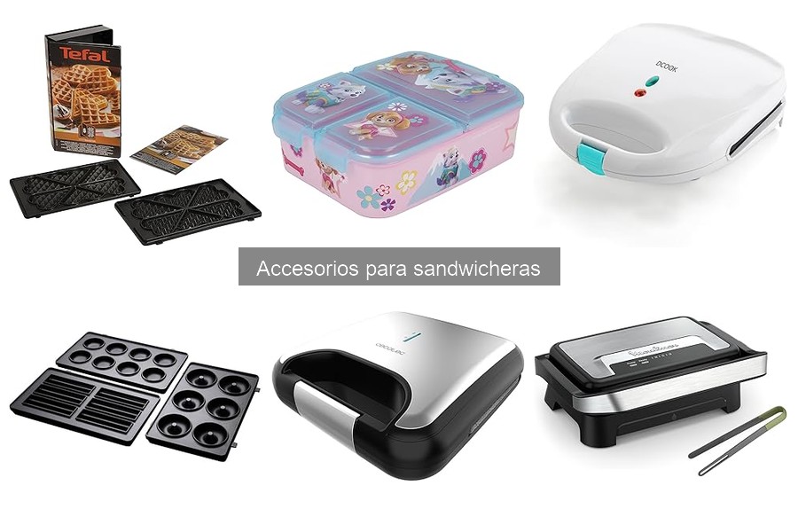 Precios de accesorios para sandwicheras: ¿Cuánto invertir?