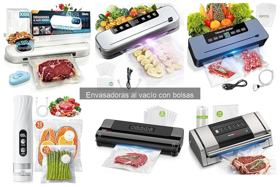 Precios de Envasadoras al Vacío con Bolsas y Mejoras Opciones