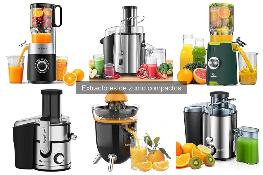 Precios de extractores de zumo compactos: ¿Cuánto cuestan?
