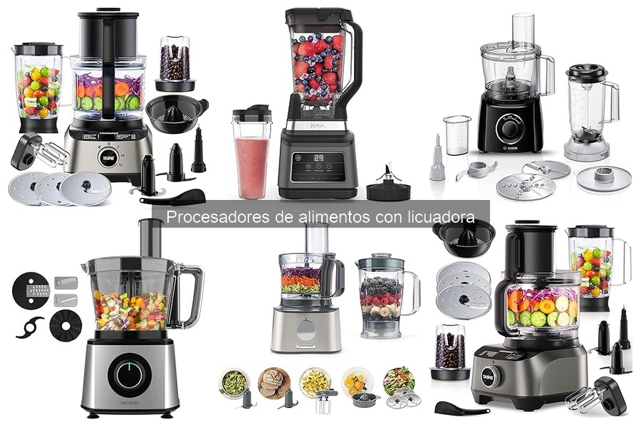 Precios de Procesadores de Alimentos con Licuadora en 2023