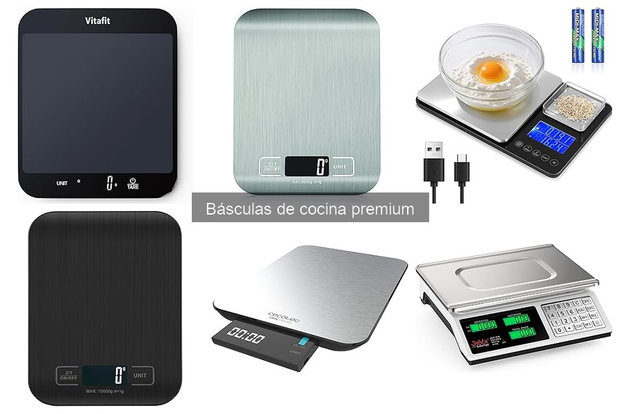 Precios y Dónde Comprar Básculas de Cocina Premium