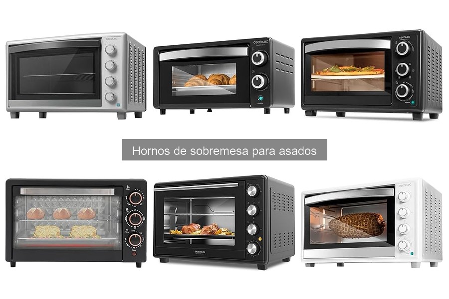 Precios y dónde comprar hornos de sobremesa para asados