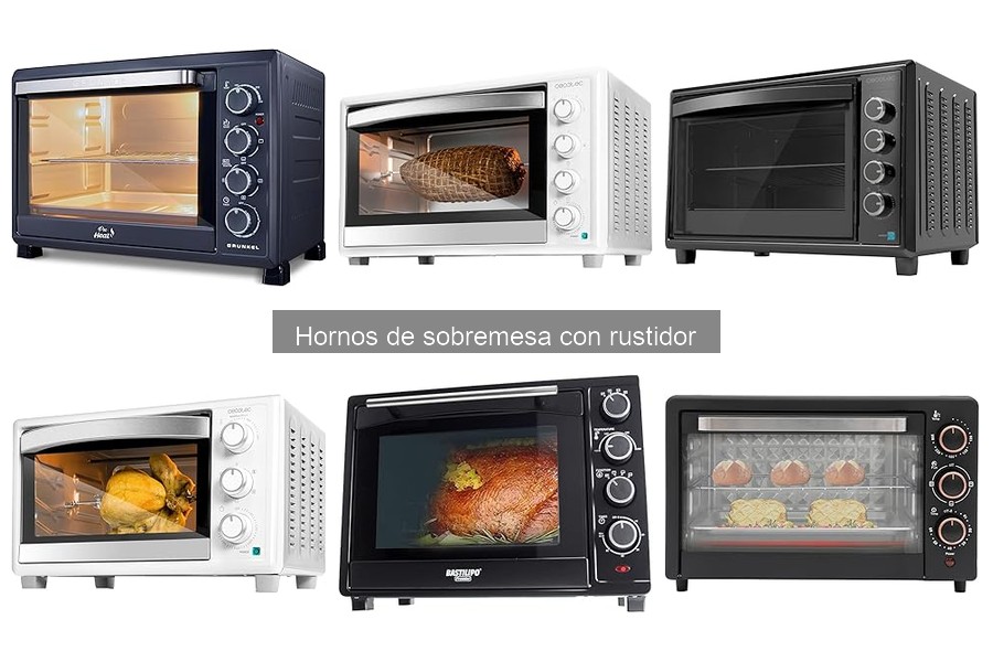 Preguntas Frecuentes sobre Hornos de Sobremesa con Rustidor