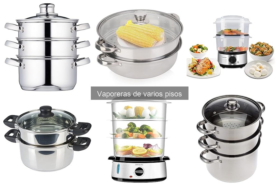 Preguntas Frecuentes sobre Vaporeras de Varios Pisos