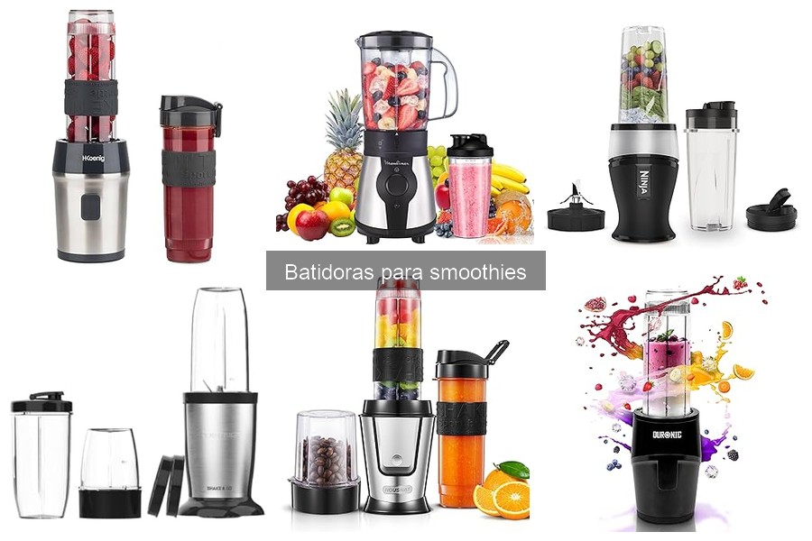 Problemas comunes al usar batidoras para smoothies