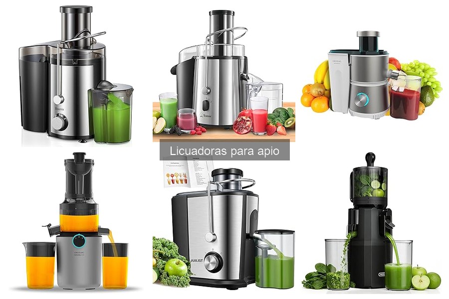 Problemas comunes al usar licuadoras para apio