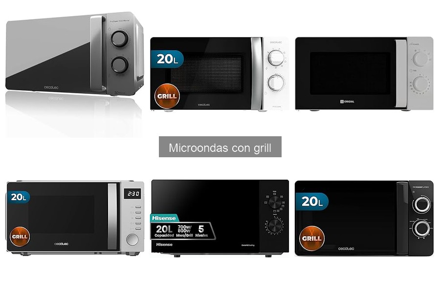Problemas comunes al usar microondas con grill y soluciones