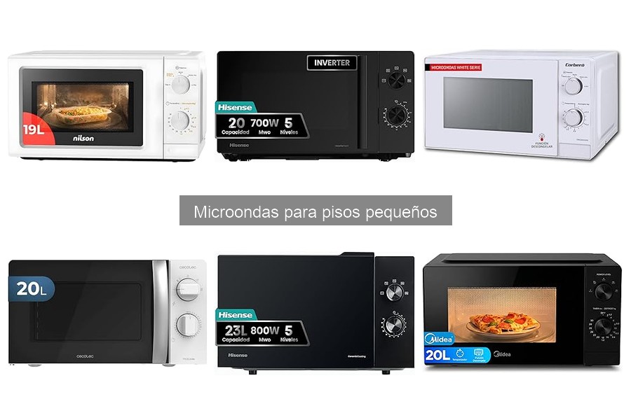 Problemas comunes al usar microondas pequeños y soluciones