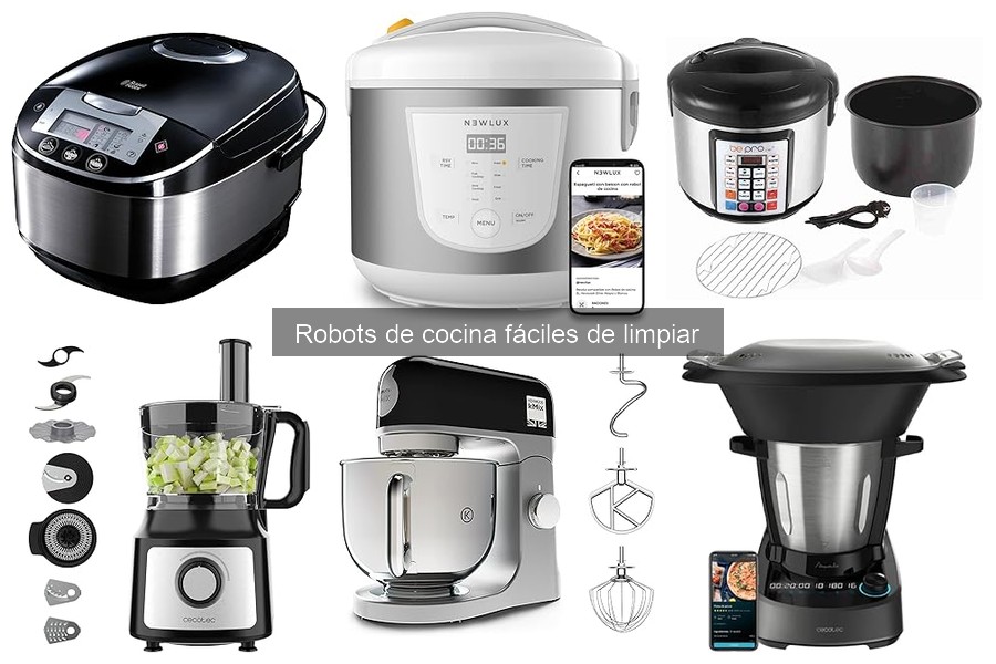 Problemas comunes al usar un robot de cocina fácil de limpiar
