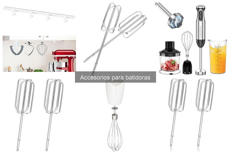 Problemas comunes con accesorios de batidoras y soluciones