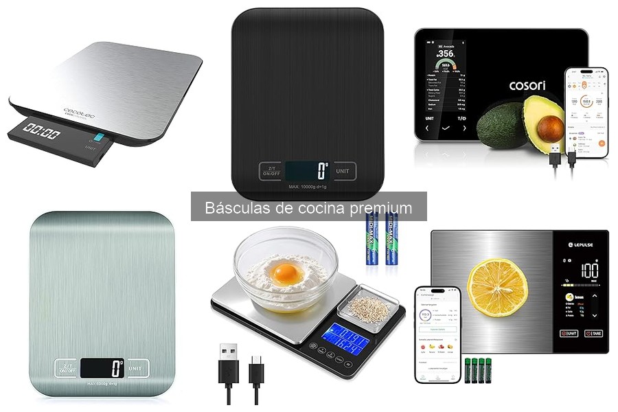 Problemas comunes con básculas de cocina premium