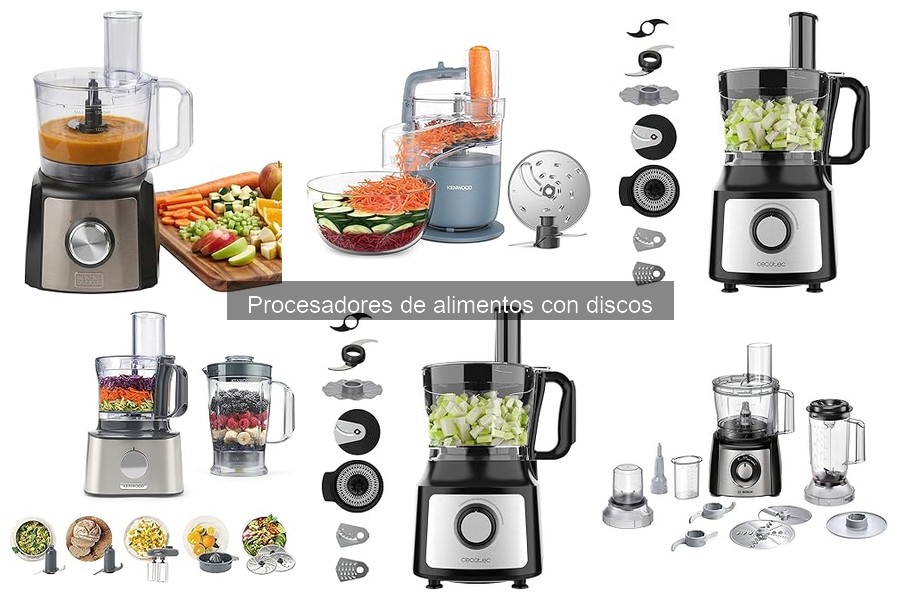 Problemas comunes con procesadores de alimentos con discos