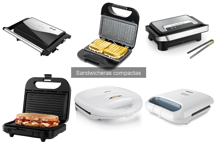Problemas comunes con sandwicheras compactas y soluciones