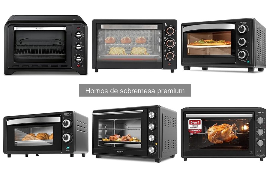 Problemas comunes en hornos de sobremesa premium y soluciones