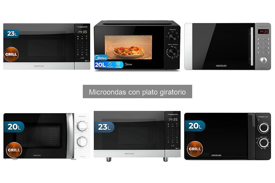 Problemas comunes en microondas con plato giratorio y soluciones