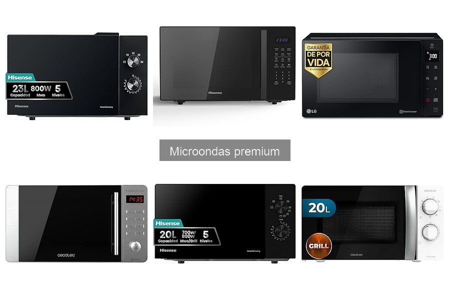 Problemas comunes en microondas premium y sus soluciones