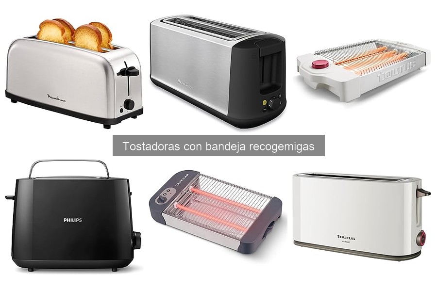 Problemas comunes en tostadoras con bandeja recogemigas