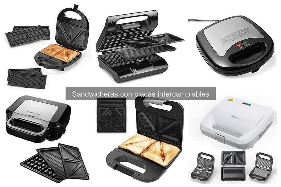 Problemas Comunes y Soluciones para Sandwicheras Intercambiables