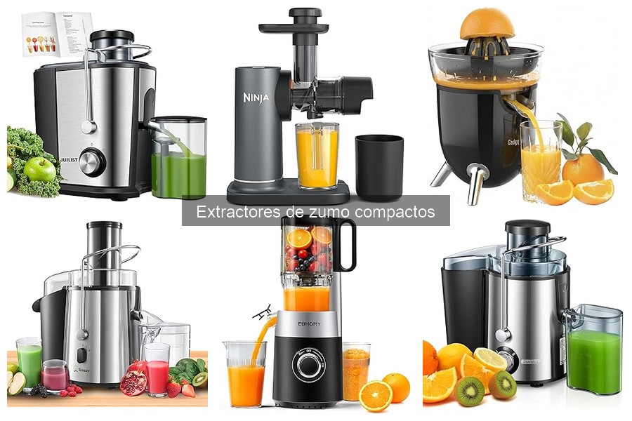 ¿Qué es un extractor de zumo compacto? Definición y características