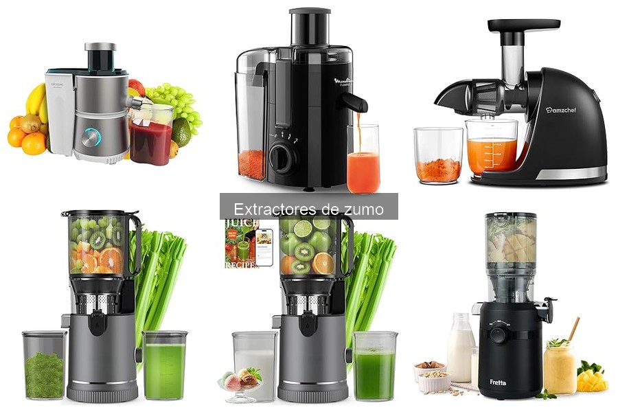 ¿Qué es un extractor de zumo? Funciones y diferencias clave
