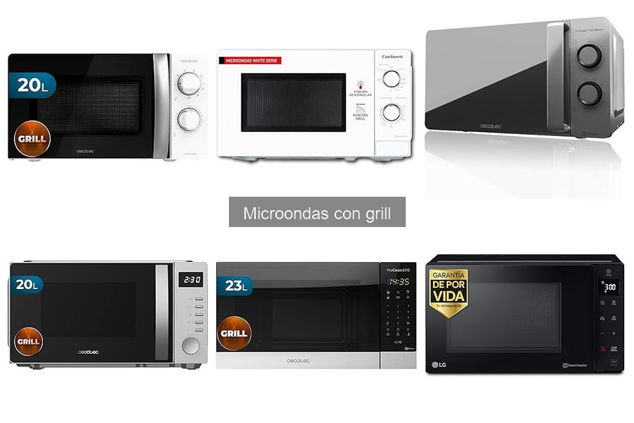 ¿Qué es un microondas con grill? Características y ventajas