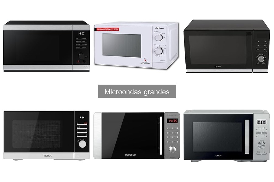 ¿Qué es un microondas grande? Características y ventajas