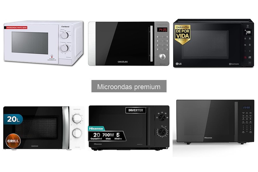¿Qué es un microondas premium? Características y beneficios