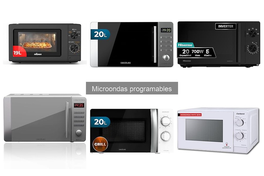 ¿Qué es un microondas programable? Características y ventajas