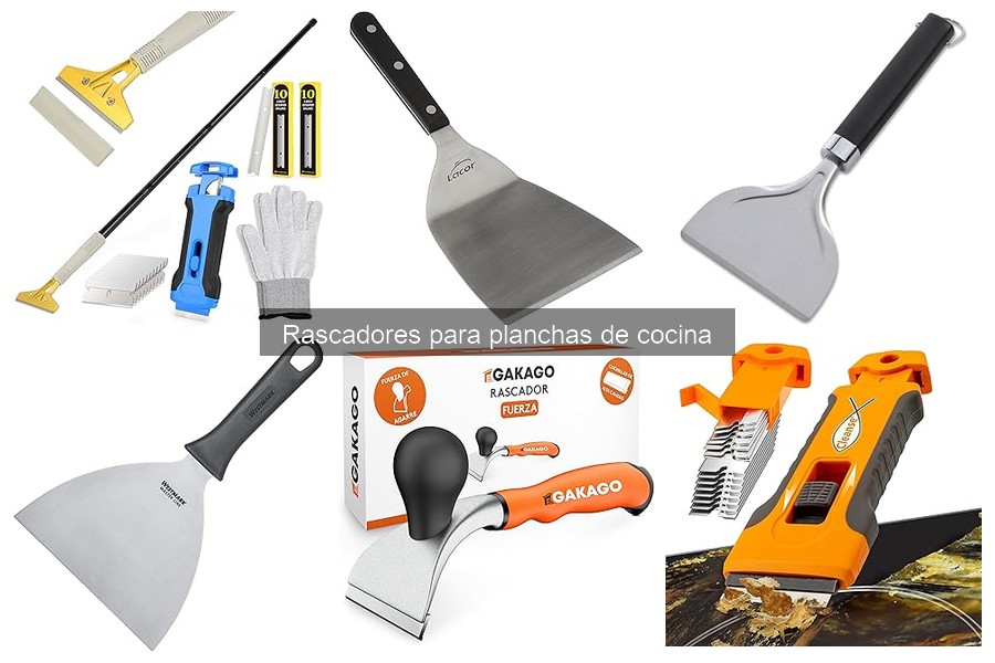 ¿Qué es un rascador para planchas de cocina? Descubre su utilidad