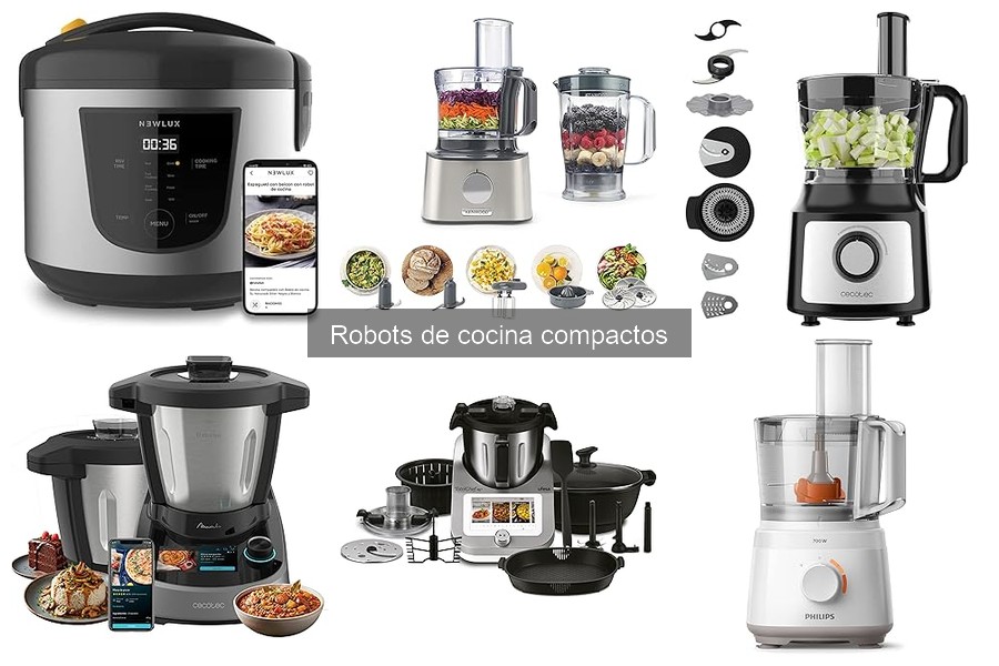 ¿Qué es un robot de cocina compacto? Definición y características