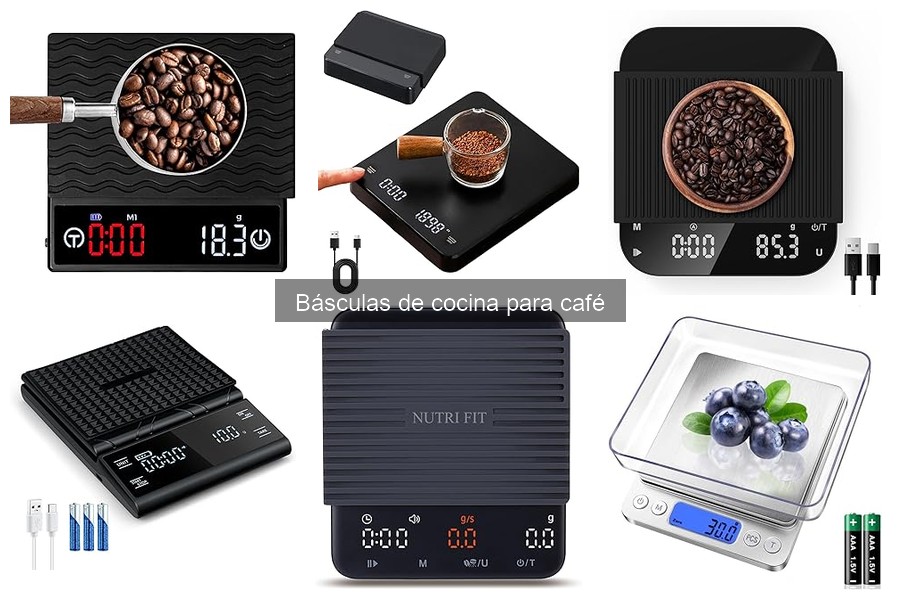 ¿Qué es una báscula de cocina para café? Características y Usos