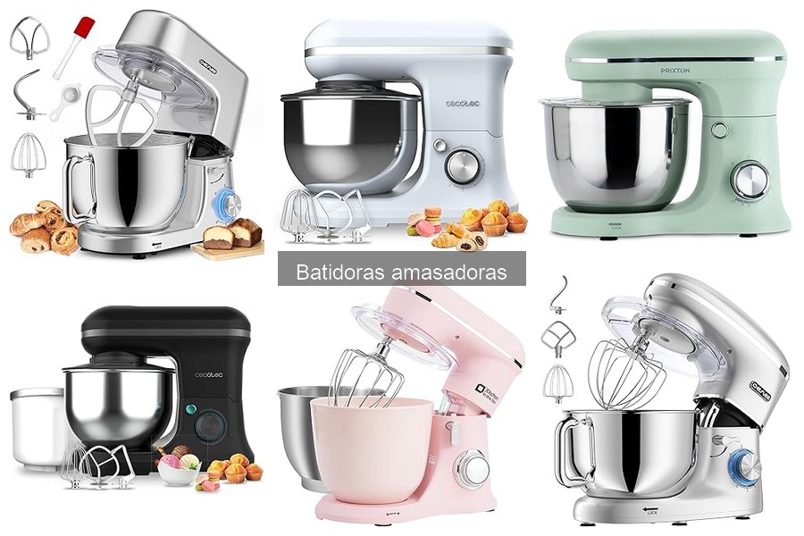 ¿Qué es una batidora amasadora? Funcionamiento y características
