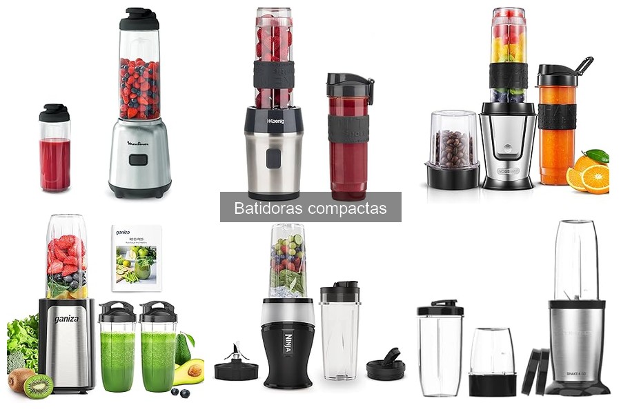 ¿Qué es una batidora compacta? Ventajas y características
