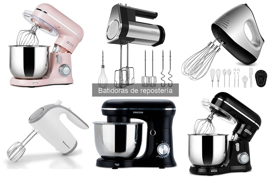 ¿Qué es una batidora de repostería? Características y Uso