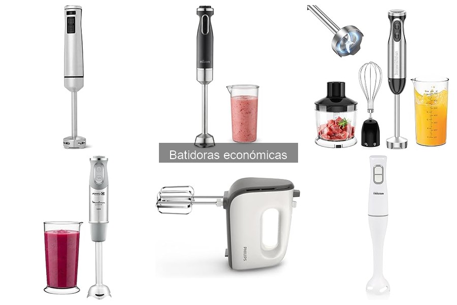 ¿Qué es una batidora económica? Características y ventajas