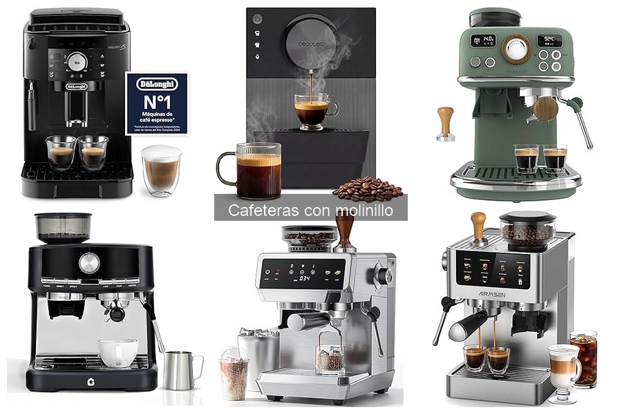 ¿Qué es una cafetera con molinillo? Características y funciones
