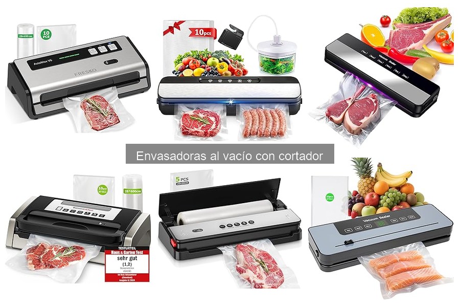 ¿Qué es una envasadora al vacío con cortador?