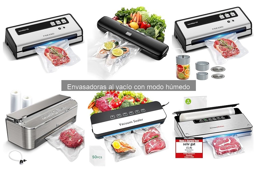 ¿Qué es una envasadora al vacío con modo húmedo?