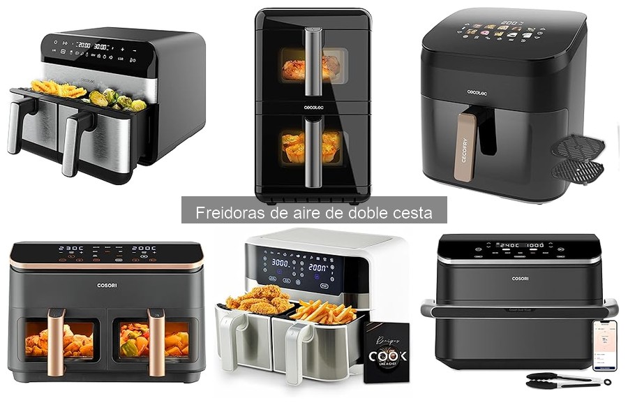 ¿Qué es una freidora de aire de doble cesta? Guía Completa