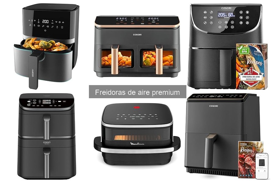 ¿Qué es una freidora de aire premium? Características y beneficios