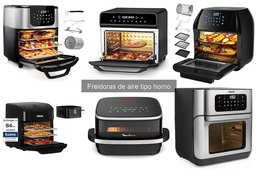 ¿Qué es una freidora de aire tipo horno? Descubre sus características