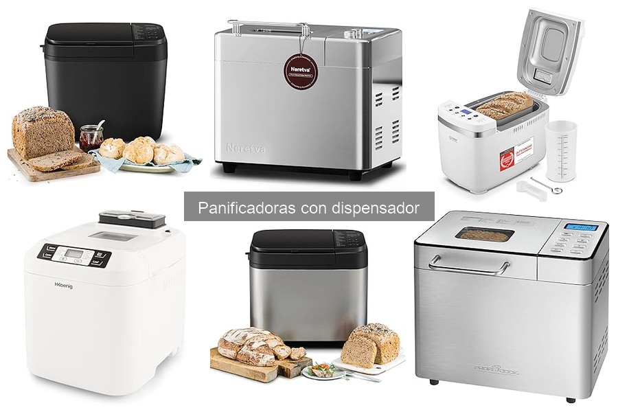¿Qué es una panificadora con dispensador? Características y beneficios
