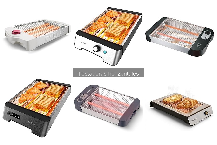 ¿Qué es una tostadora horizontal? Características y más