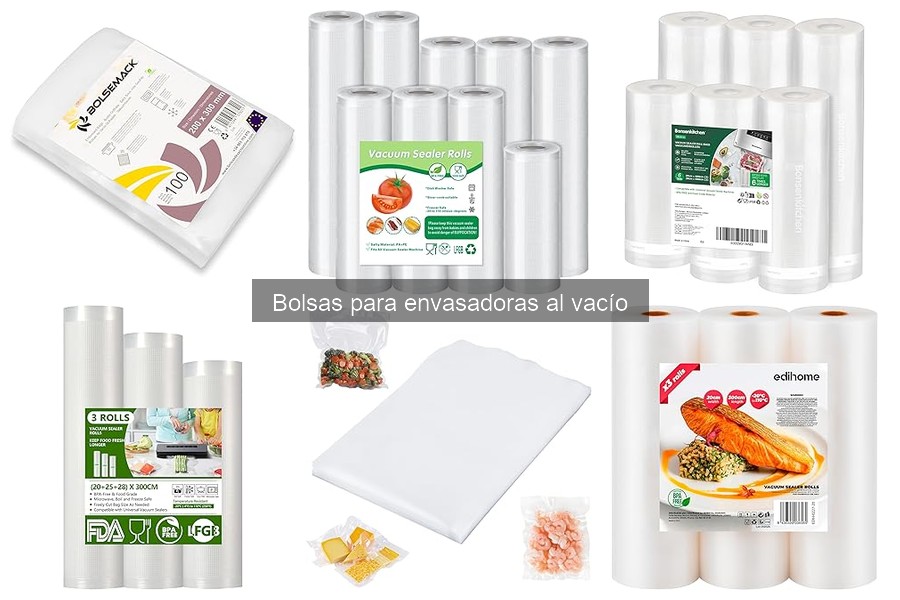 ¿Qué son las bolsas para envasadoras al vacío? Guía completa