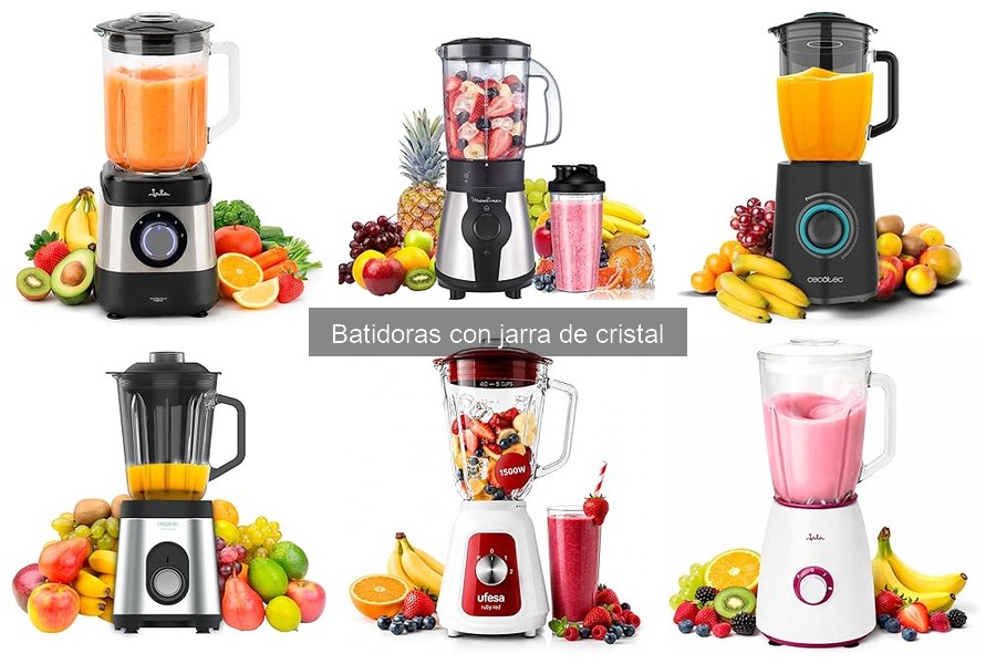 ** ¿Qué tamaño de jarra elegir para tu batidora de cristal?
