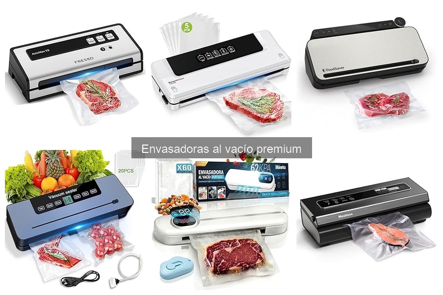 Recetas deliciosas con envasadoras al vacío premium