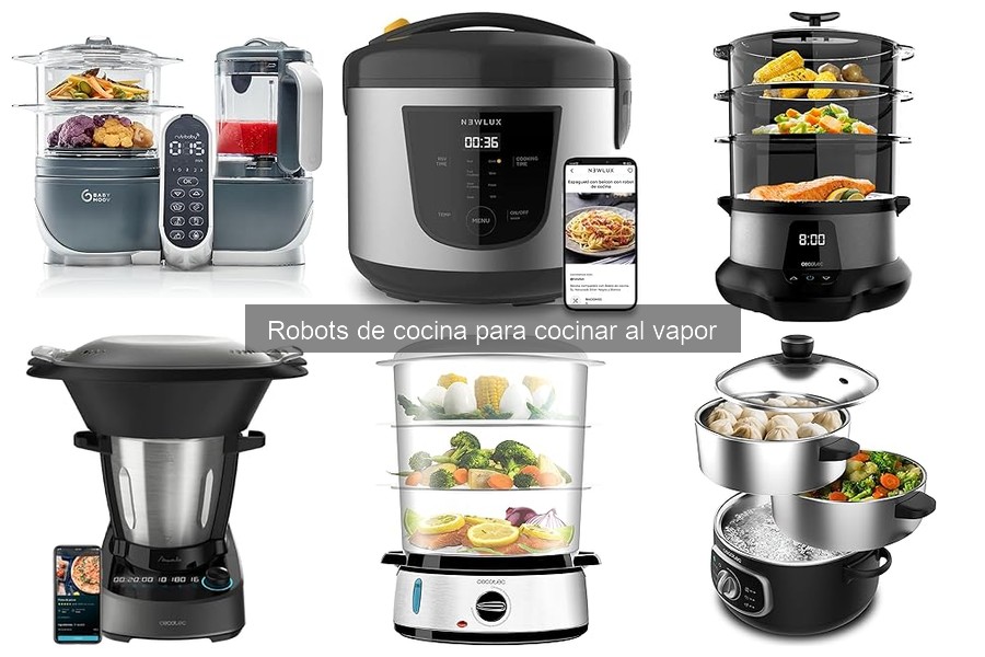 Recetas fáciles al vapor con tu robot de cocina