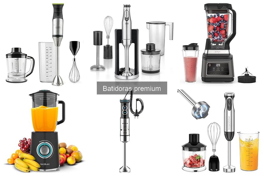 Recetas fáciles con batidoras premium para tu cocina