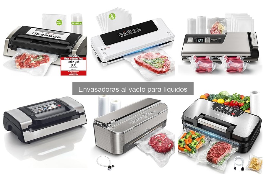 Recetas fáciles con envasadoras al vacío para líquidos