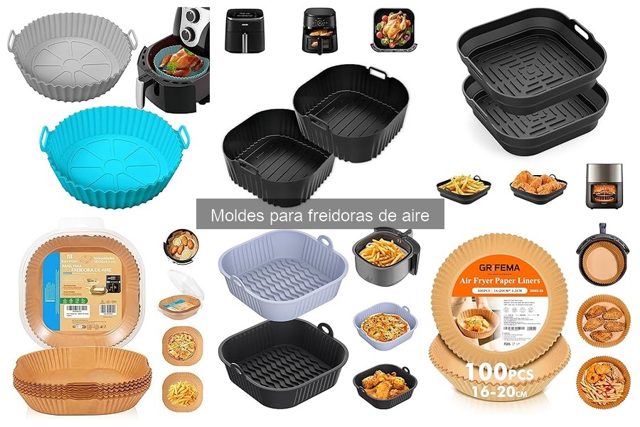 Recetas fáciles con moldes para freidoras de aire